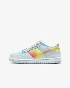 Nike Dunk Low Big Kids' Shoes. Nike.com Aquarius Blue, Lemon Twist, Orange Style, Summertime Fun, Orange Fashion, Nike Dunk Low, Shoes Nike, Dunk Low, Nike Dunk