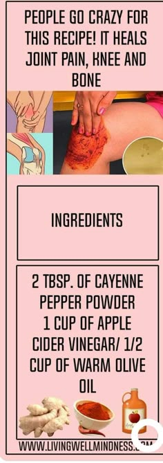 Joints Pain Relief, Cayenne Pepper, Knee Pain, Health Info, Health And Beauty Tips, Natural Medicine, Home Health