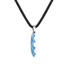 PRICES MAY VARY. ❤SURFBOARD NECKLACE- Surfboard pendant necklace on a adjustable black cord with ocean wave, beach charm and inspirational quotes engraving designs. The surfer necklace is perfect for surfers, women and men who love surfing. ❤GIFTS FOR SURFERS - This surfboard necklace is an ideal gifts for surfers, beach lovers, boater, surfing gifts for men or women, also great for summer vacation, graduation, birthday, Christmas, Valentines Day, wedding and anniversary etc. ❤EXQUISITE PACKAGIN Surfboard Necklace, Surfing Gifts, Engraving Designs, Surf Necklace, Wave Beach, Surf Gifts, Gifts For Surfers, Surfer Necklace, Beach Necklaces