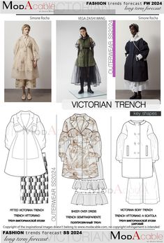 2024 Fashion Silhouette, 23/24 Trends, Fashion Forecast 2024, 2024 Fashion Trends Forecast, Fashion Terminology, Fashion Design Classes, Ss 2024, Trend Forecast