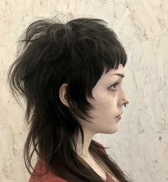 Mullet Haircut Long, Female Haircut, Hair Mullet, Goth Hair, Hair Inspiration Short, Shot Hair Styles