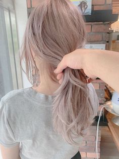 Hair Color 2017, Ashy Hair, Lavender Hair Colors, Cool Hair Designs, Ulzzang Hair, Hair Color Underneath