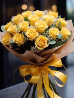 Simple Stage Decorations, Yellow Rose Flower, Aesthetic Yellow, Rose Flower Wallpaper, Good Morning Flowers Pictures