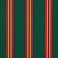 a green and orange striped wallpaper with vertical stripes