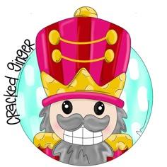 an image of a cartoon character with a big smile on his face wearing a crown