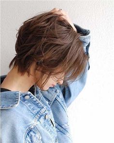 Kort Bob, Tomboy Hairstyles, Oval Face Hairstyles, Asian Short Hair, Shot Hair Styles, Penteado Cabelo Curto, Short Hair Haircuts, Grunge Hair, Cortes De Cabello