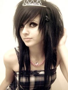 scene hairstyles Girl Emo, Hairstyles Girl