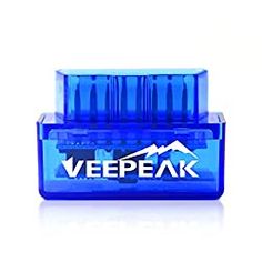 a blue stamper with the words veepak on it's front side