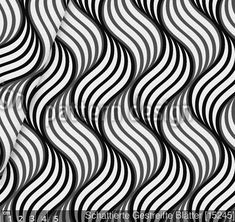 an abstract black and white background with wavy lines