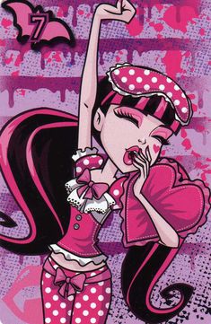 𝙋𝙞𝙣𝙩𝙚𝙧𝙚𝙨𝙩@𝙪𝙙𝙭𝙣𝙩𝙢𝙖𝙩𝙩𝙚𝙧 Cartoon Girl, A Cartoon, Monster High, Pink Hair, A Girl, Polka Dots, Dots, Hair, Pink