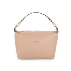 This Pebbled Leather Bag With Optional Straps Is Made By Furla. It Is Brand New With Tags. It Has A Removable Top Handle With A 4" Drop As Well As A Removable, Adjustable Shoulder Strap With A 22"-24" Drop. It Has A Top Zip Closure And One Inside Open Pocket. Inside, There Are Three Card Slots. It Is Fully Lined And Includes The Original Dust Bag. It Is A Buttery Pale Pink Or 'Moonstone' Leather. Dimensions : 10"W X 7"H X 3.5" I Have The Same Furla Purse, New And With Tags, In Purple, Black, And Elegant Pink Clutch Bag, Luxury Blush Formal Bags, Elegant Pink Crossbody Clutch, Classic Pink Evening Shoulder Bag, Classic Pink Shoulder Bag For Evening, Pink Evening Clutch With Detachable Strap, Evening Pink Clutch With Detachable Strap, Feminine Evening Pouch Shoulder Bag, Elegant Pink Shoulder Bag