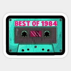 an old fashioned cassette with the words best of 198 on it