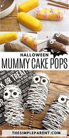 this halloween cake pops recipe is so cute and easy to make