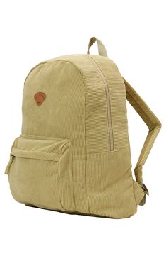 When school's out, this durable corduroy backpack can carry getaway, sleepover or sports gear—and look cool doing it. Two-way zip-around closure Top carry handle; adjustable backpack straps Exterior zip pocket 100% cotton Machine wash, dry flat Imported BP. Corduroy Travel Backpack, Everyday Corduroy Standard Backpack, Bdg Corduroy Backpack, Billabong Backpack, Corduroy Backpack, Rip Curl, Backpack Straps, Sports Gear, Fabric Gift Bags