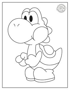 the mario bros coloring pages for kids to print out and color with their favorite characters