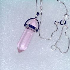 Adorable Pink Quartz Sterling Silver Necklace. Pendant Is Natural Quartz. Necklace Is 16” And Comes With Gift Box. Heart Shaped Diamond Pendant, Mustard Seed Jewelry, Fern Necklace, Dainty Pendant Necklace, Silver Necklace Pendant, Boho Pink, Vintage Beads Necklace, Jewel Necklace, Gold Long Necklace