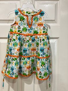 Handmade dress. Size 2T Handmade Dress, Handmade Dresses, Labour Day, Sewing Projects, Art Collection, Girls Dresses, Dress Outfits, Girl Outfits, Bathing Beauties