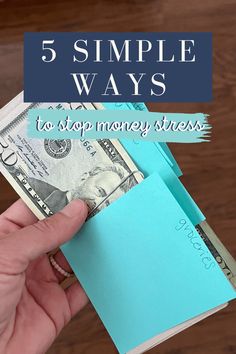 Money stress sucks. Here are 5 simple ways to get over money stress and to stop it from wrecking your life. Spending Tracker, Financial Coach