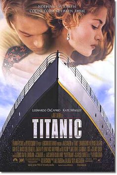 a movie poster for the film titanic