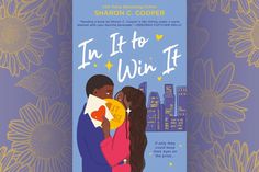 the cover of i'm it to win it, with an illustration of two women hugging