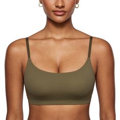 PRICES MAY VARY. Inbarely Collection -Barely there feel, light support, wash well Dual-layer stretch fabric for very gentle support Unlined smooth cups provide all-day comfort and a naturally lifted shape Fully adjustable straps for a customized fit Pull-on style for easy on and off Note the difference: Inbarely colletion bralette - light support and smooth(Now you are browsing). Inbarely soft colletion bralette-extremely soft and comfortable(Find in our Product Description) Embrace all-day comf Workout Bra, Cami Bra, Sleep Bra, Amazon Clothes, Bra Brands, Unlined Bra, Low Impact Workout, Everyday Bra, Bra Top