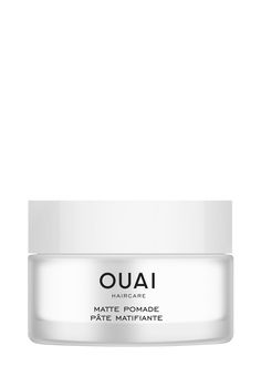 Long Description#Product Details#This is a Beyond Beauty product which means it has been sourced tried and tested and finally declared one of the most new and innovative heroes out there. OUAI's matte pomade gives both long and short hair piecey texture for that effortlessly cool look. Air Dry Cream, Ouai Haircare, Long And Short Hair, Hair Pomade, Blowout Hair, Beyond Beauty, Celebrity Hair Stylist, Shades Of Blonde, Coily Hair