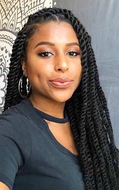 Long Marley Twists, Ombre Twist, Medium Twist, Marley Twist Hairstyles, Havana Twists, Marley Twist, Hair Twists, Braiding Styles, Long Hair Tips