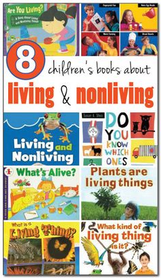 children's books about living and nonlivining with the title 8 children's books about living and nonlivining