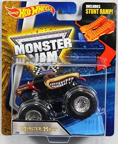 the monster truck is in its packaging