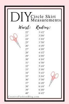 a pair of scissors with measurements on it