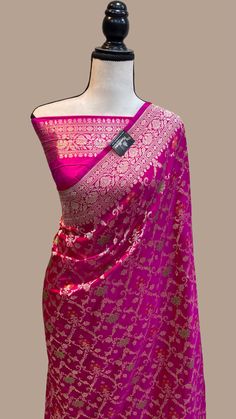 Katan Silk Sarees — The Handlooms Elegant Outfit, Beautiful Roses, Pure Silk, Saree Designs, Blouse Designs, Party Wear