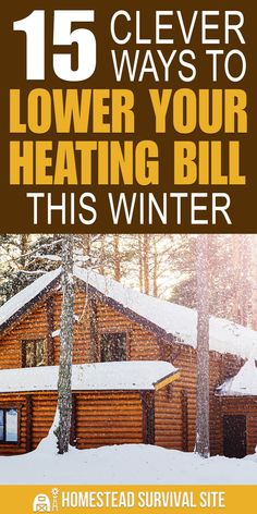 Ways To Heat Your Home, Weatherizing Your Home Winter, Winter Proofing House Tips, Winterize House, Utility Hacks, Winterizing Your Home, Cold Weather Hacks, Winterize Your Home, Winter Preparedness