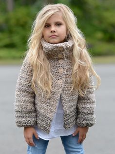 Moonlight Cardigan Crochet pattern by The Velvet Acorn Crochet Patterns Baby Girl, Velvet Acorn, Crochet Baby Girl, Crochet Girls, Crochet Baby Clothes, Crochet Cardigan Pattern, Coat Patterns, Cardigan Pattern