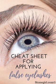 False Eyelashes For Beginners, Eyelashes For Beginners, Lashes Grow, Fake Eyelashes Applying, Long Hair Clip