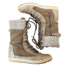 Cushe Women's Size 11 Snow Boots Boho Chill Leather Lace-up Side Zip Winter  | eBay Boots Boho, Fairy Grunge, Leather Lace, Boot Shoes Women, Leather And Lace, Snow Boots, Side Zip, Shoe Boots, Fashion Inspo