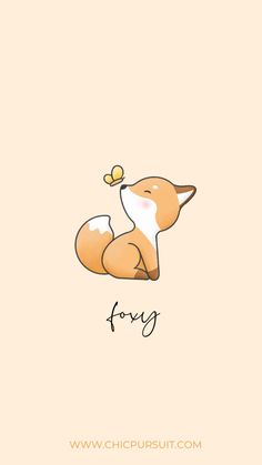 a drawing of a fox laying on its back with the word forg above it