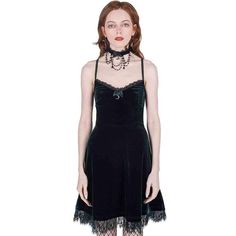 Killstar Dress, Velvet Skater Dress, Low Neckline, Lace Skater Dress, A Goddess, Gothic Dress, Velvet Lace, Stretch Velvet