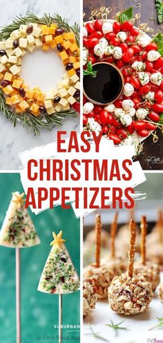 Get the party started with these easy and scrumptious Christmas appetizer recipesGood holiday finger food makes the best get-togethersSimplemake ahead options. Christmas Appetizer Recipes, Christmas Eve Appetizers, Easy Christmas Appetizers, Make Ahead Christmas Appetizers, Christmas Finger Foods, Easy Christmas Party, Best Christmas Appetizers, Christmas Potluck, Christmas Appetizers Easy