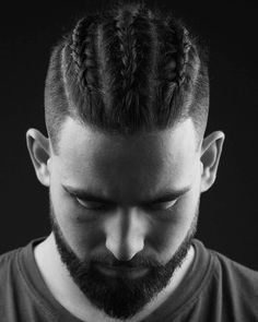 White Guy With Braids, Braids Hairstyles Men, Mens Braided Hairstyles, Braided Braids, Braid Styles For Men, Braids Men, Tan Skin Blonde Hair, Viking Braids, Braids For Boys