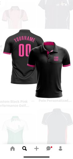 Team Names, Black Pink, Pink, Black