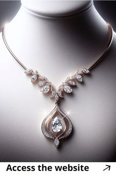 Luxury Jewelry | feminine elegant beautiful AI necklace with brilliants | JewelryFMe | Jóias de luxo New Necklace Designs, Luxury Jewelry Necklace, Jewelry Cartier, Jewelry Rendering, Tiffany Necklace, Gem Jewelry, Fancy Jewellery Designs, Diamond Necklace Designs, Diamonds Jewelry