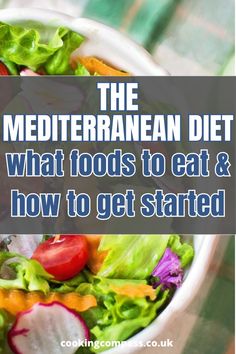 Are you beginning the Mediterranean diet? Take a look at my easy guide to get you started. Learn which foods to eat and what to avoid and find easy recipes for beginners. Mediterranean Diet Simple Recipes, How To Start The Mediterranean Diet, Mediterranean Eating Plan, Free Mediterranean Diet Plan, Mediterranean Diet Beginner, Mediterranean For Beginners, Mediterranean Diet List Of Foods, Medditeranean Food Mediterranean Recipes, Easy Mediterranean Recipes For Beginners