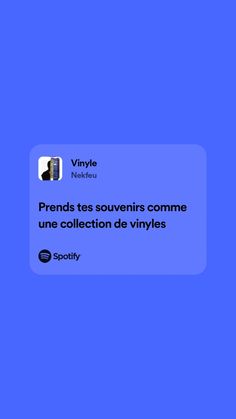 a blue background with the words, french and english in black on top of it