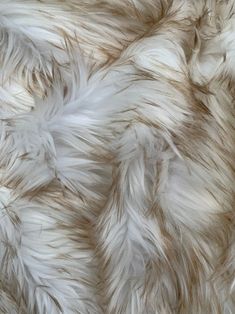 "Faux Fake Fur Animal Long Pile Fabric is a unique type of fur that has a two tone color design through out the fabric. The width of the fabric is 60\" (inches) and has a Pile Length of 2.5\" (inches). Faux Fake Fur Animal Long Pile Fabric is very durable, unmatched in warmth, and very easy to take care of. You can also select from a wide variety of common fur colors to shades not found among animal furs. Either way, by selecting Faux Fake Fur Animal Long Pile Fabric you are getting the best pro Fake Fur Fabric, Mode Mantel, Fur Animal, Fur Texture, Animal Fur, Fur Clothing, Fur Fabric, Fox Fur Coat, Fake Fur