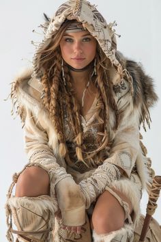 Burning Man Hair, Succubus Cosplay, Neutral Nature, Cosplay Horns, Ancient Egypt Fashion, Wolves And Women, Hot Costume, Burning Man Fashion, Bare Beauty