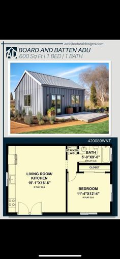 Tiny House Swoon, Little Cottages, Off Grid Cabin, Barn Homes, Cabin Ideas, Board And Batten, Small House Plans, Tiny Homes, Barn House