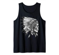 PRICES MAY VARY. If you love vintage motorcycles, this will be a great tee shirt for you. Awesome gift idea for your dad, father, brother, husband, boyfriend, girlfried, son and friends. I don't snore I dream I'm a motorcycle. Complete your bike accessories collection. Skull Native American Indian Tribal Headdress, Traditional Feathers. Lightweight, Classic fit, Double-needle sleeve and bottom hem American Motorcycles, Vintage Tank Top, Vintage Tank, Vintage Motorcycles, Native American Indians, Headdress, Top Styles, Fashion Branding, Best Gifts