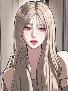 Manhwa Pfp Girl, Gl Manhwa Icon, Blonde Pfp, Model Background, Dark Royalty Aesthetic, Profile Picture Instagram, Anime Cosplay Makeup, Manhwa Girl, Anime Drawing Books