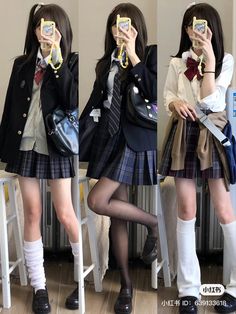 China School Uniform, China School, Fashion Uniform, Reality Shifting, Gyaru Fashion, School Dresses