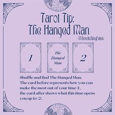 tarot tip the hanged man